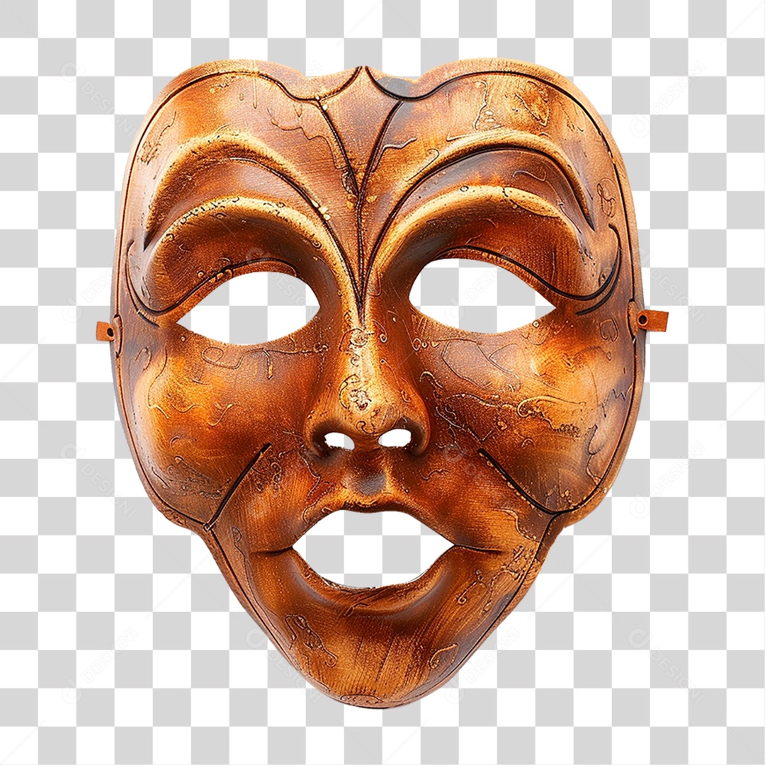 Máscara de Teatro PNG Transparente