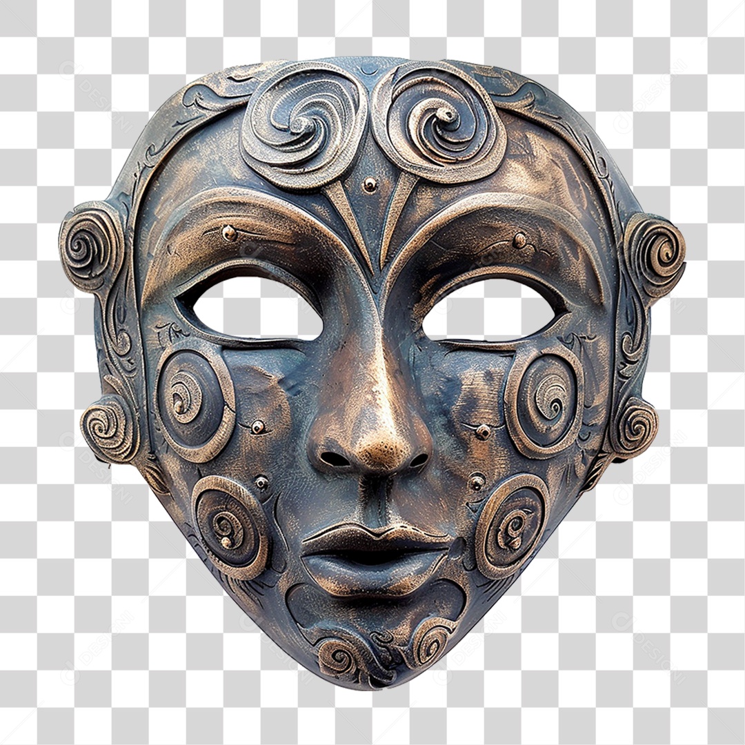 Máscara de Teatro PNG Transparente