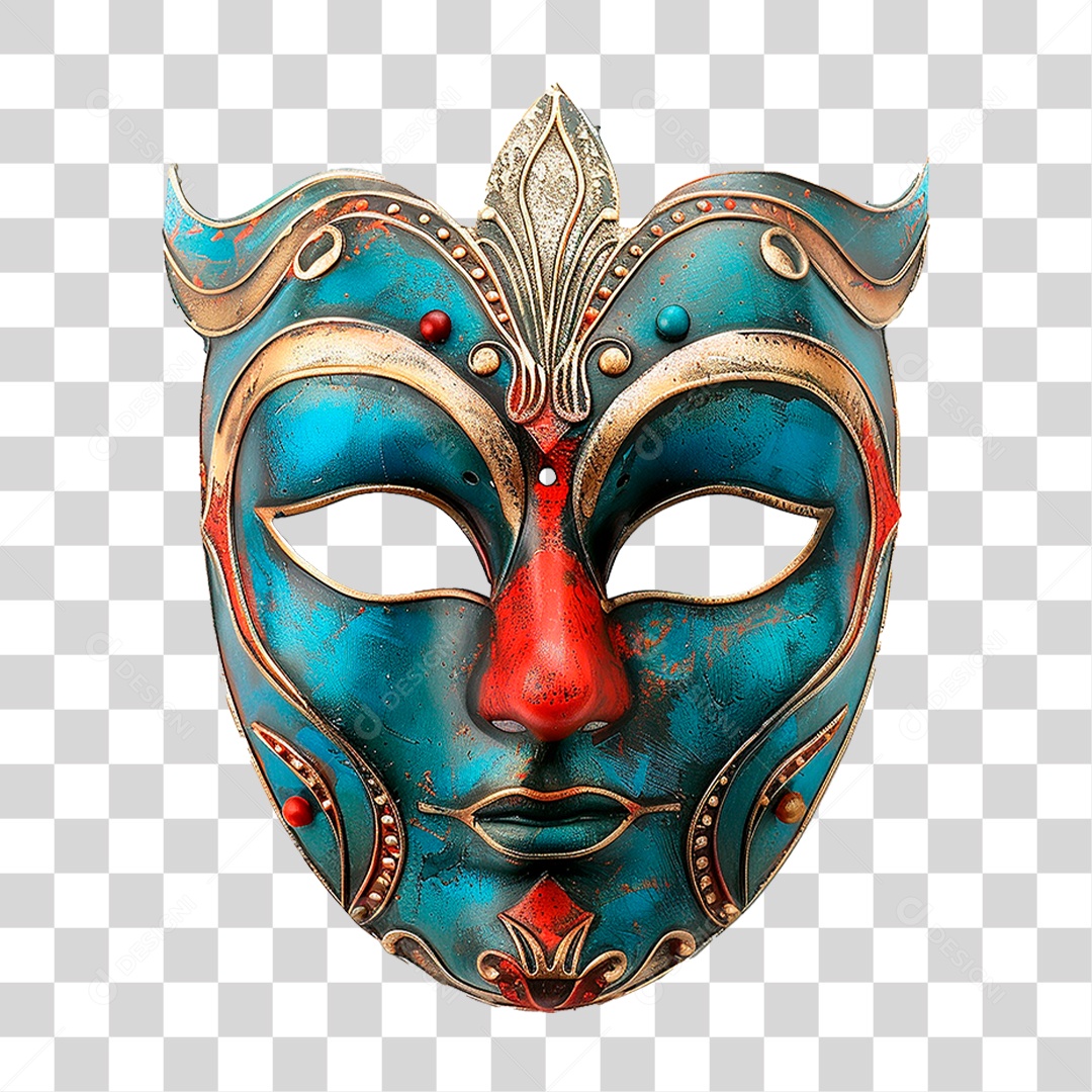 Máscara de Teatro PNG Transparente