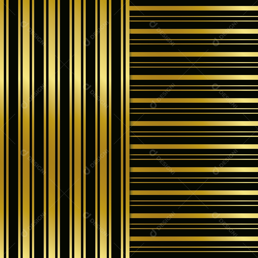 Background de Linhas Douradas Ilustração Vetor EPS