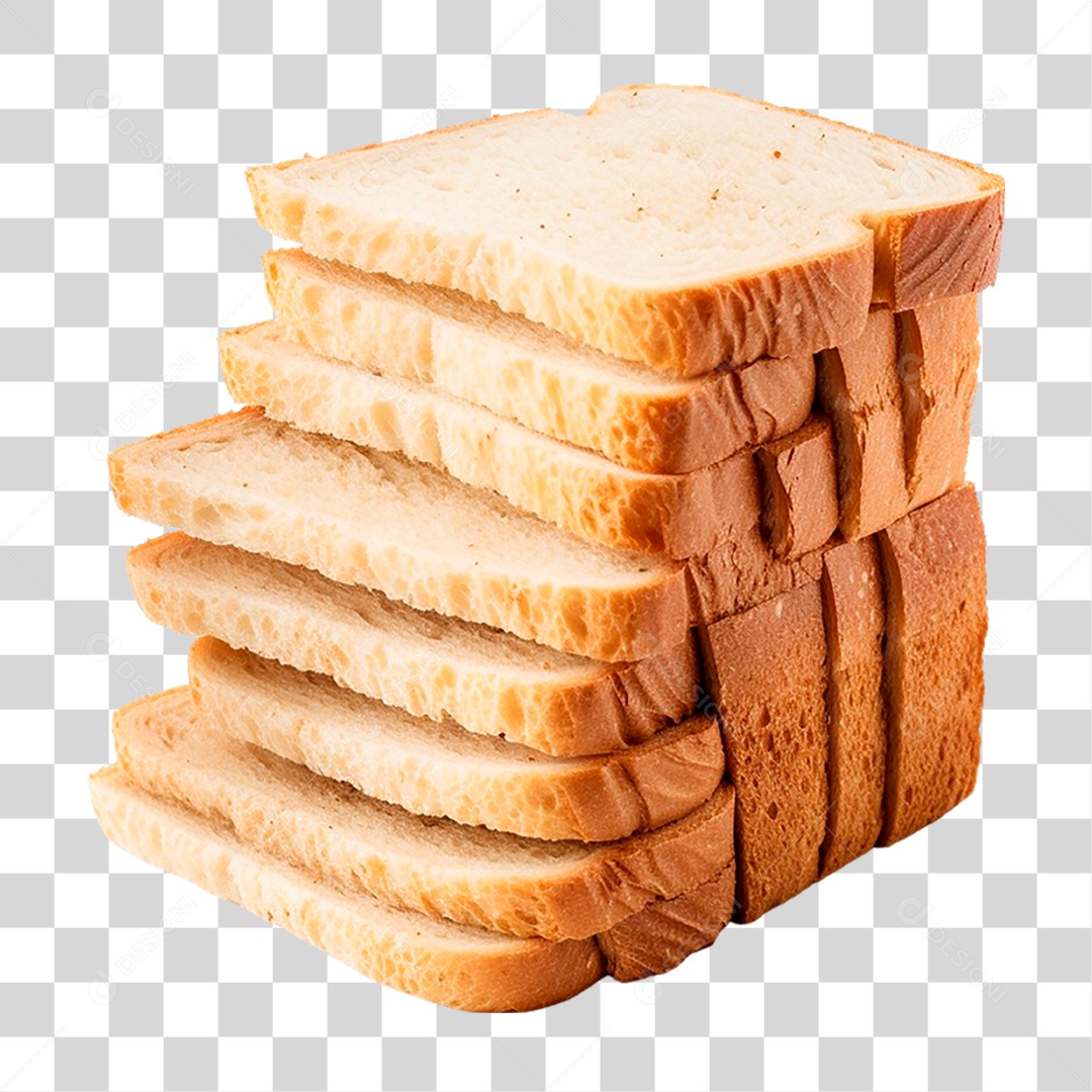 Fatias de Pão PNG Transparente