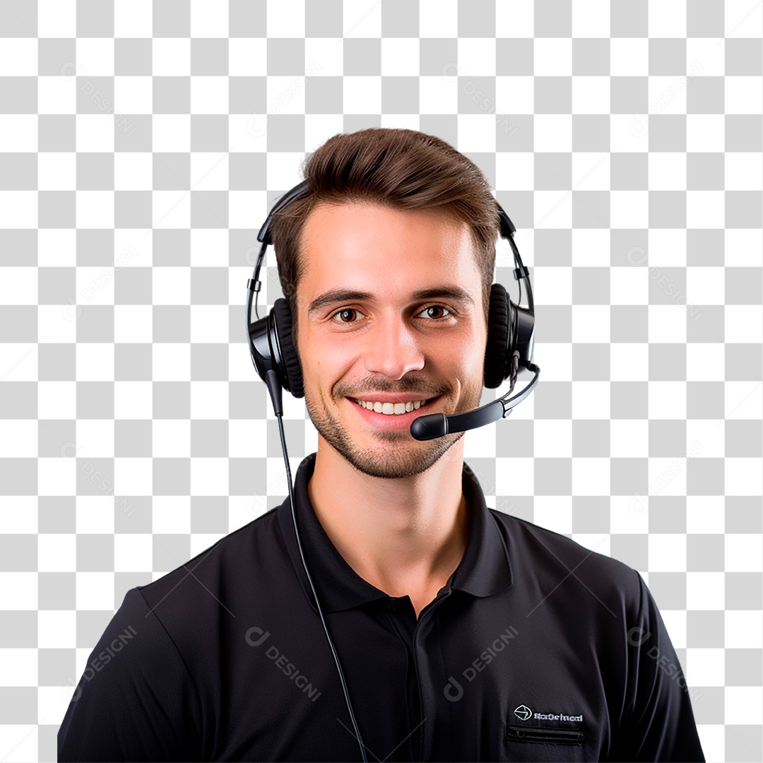 Atendente PNG Transparente