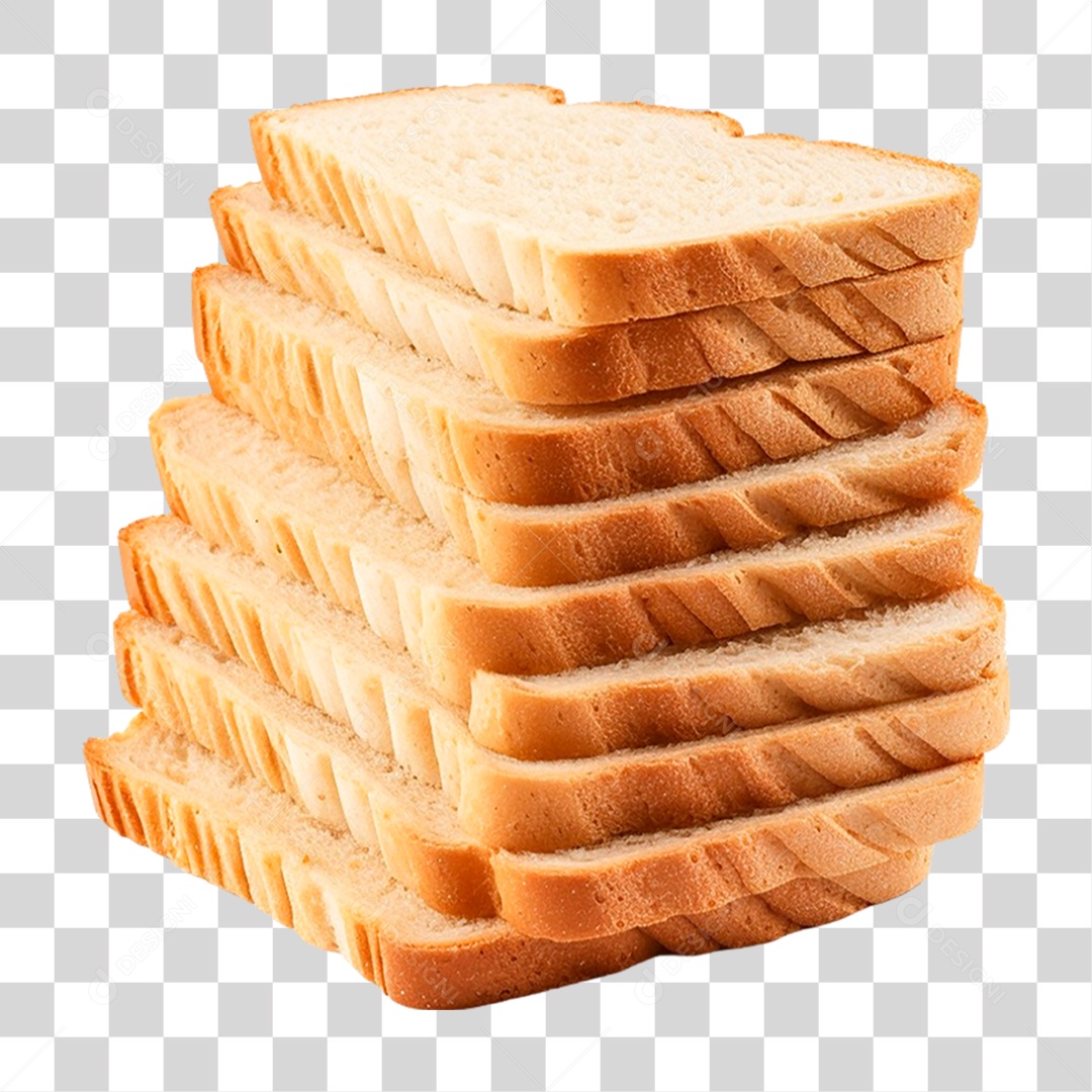 Fatias de Pão PNG Transparente