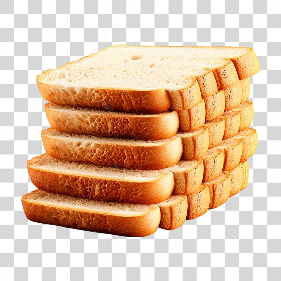 Fatias de Pão PNG Transparente