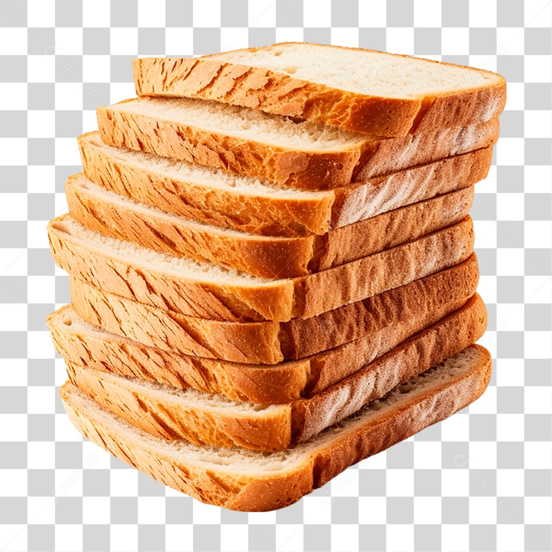 Fatias de Pão PNG Transparente
