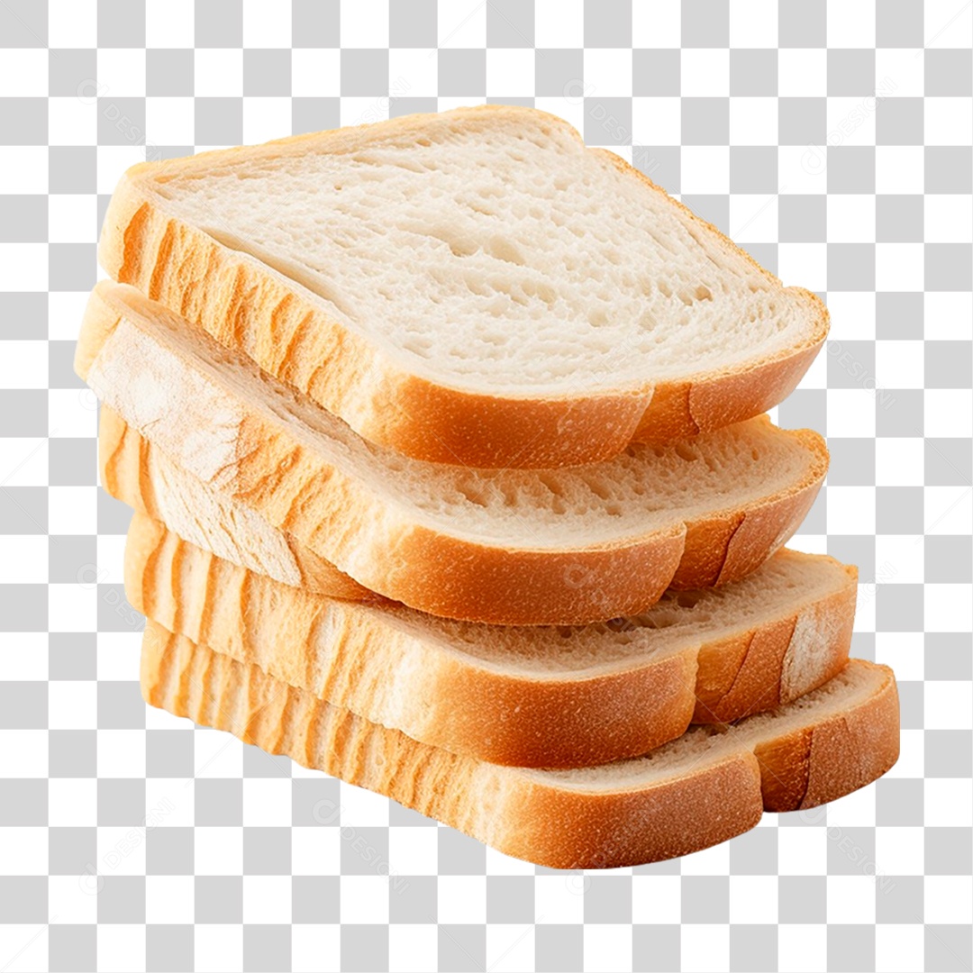 Fatias de Pão PNG Transparente
