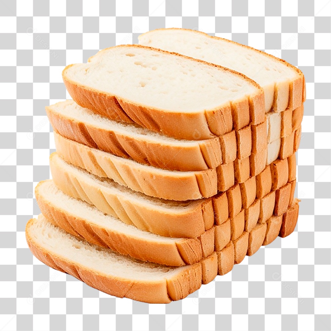 Fatias de Pão PNG Transparente