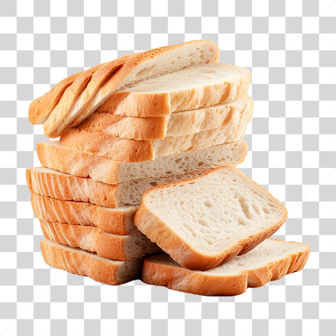 Fatias de Pão PNG Transparente