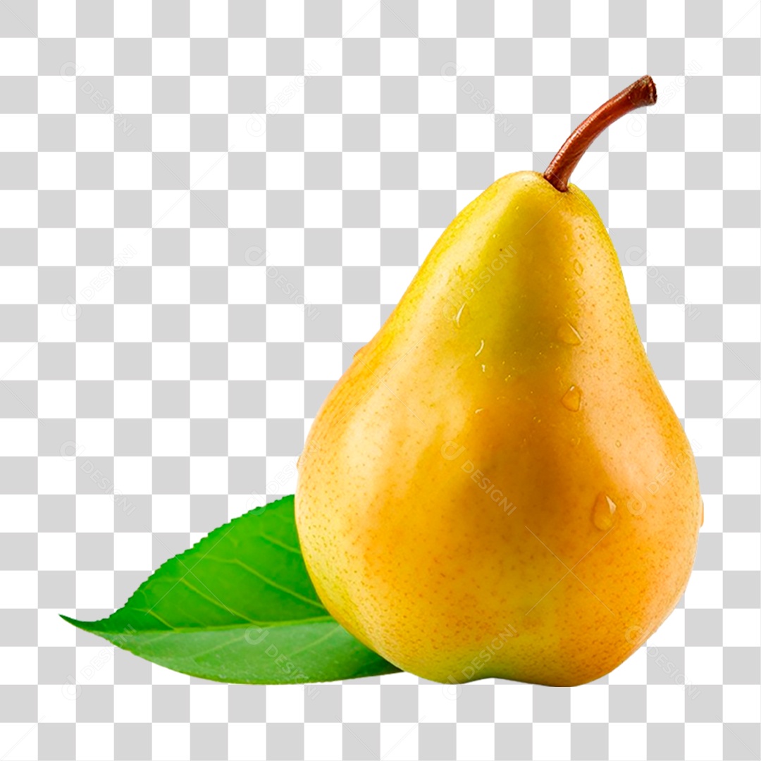 Pera Madura PNG Transparente