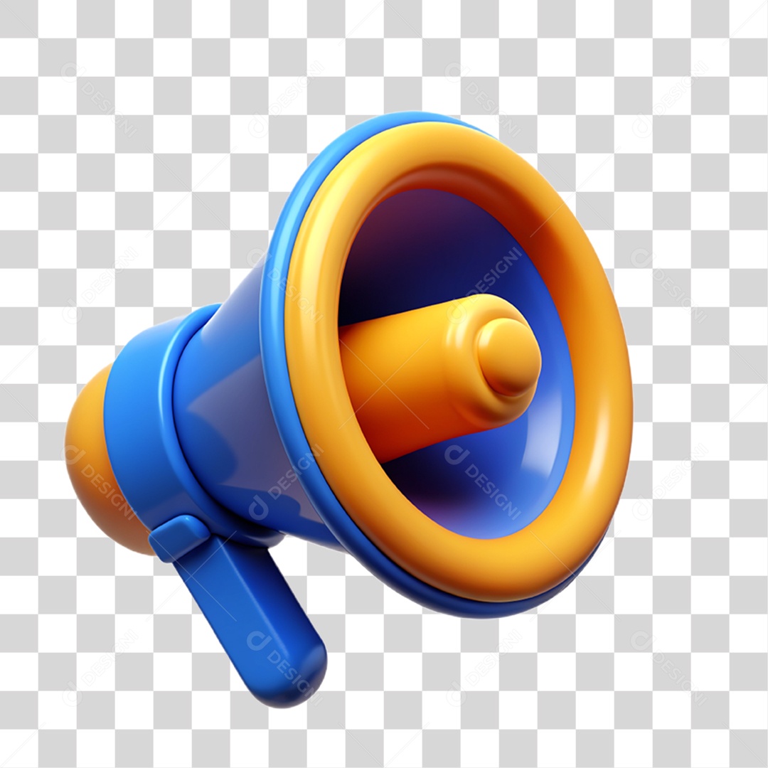 Mega Fone Alto Falante PNG Transparente