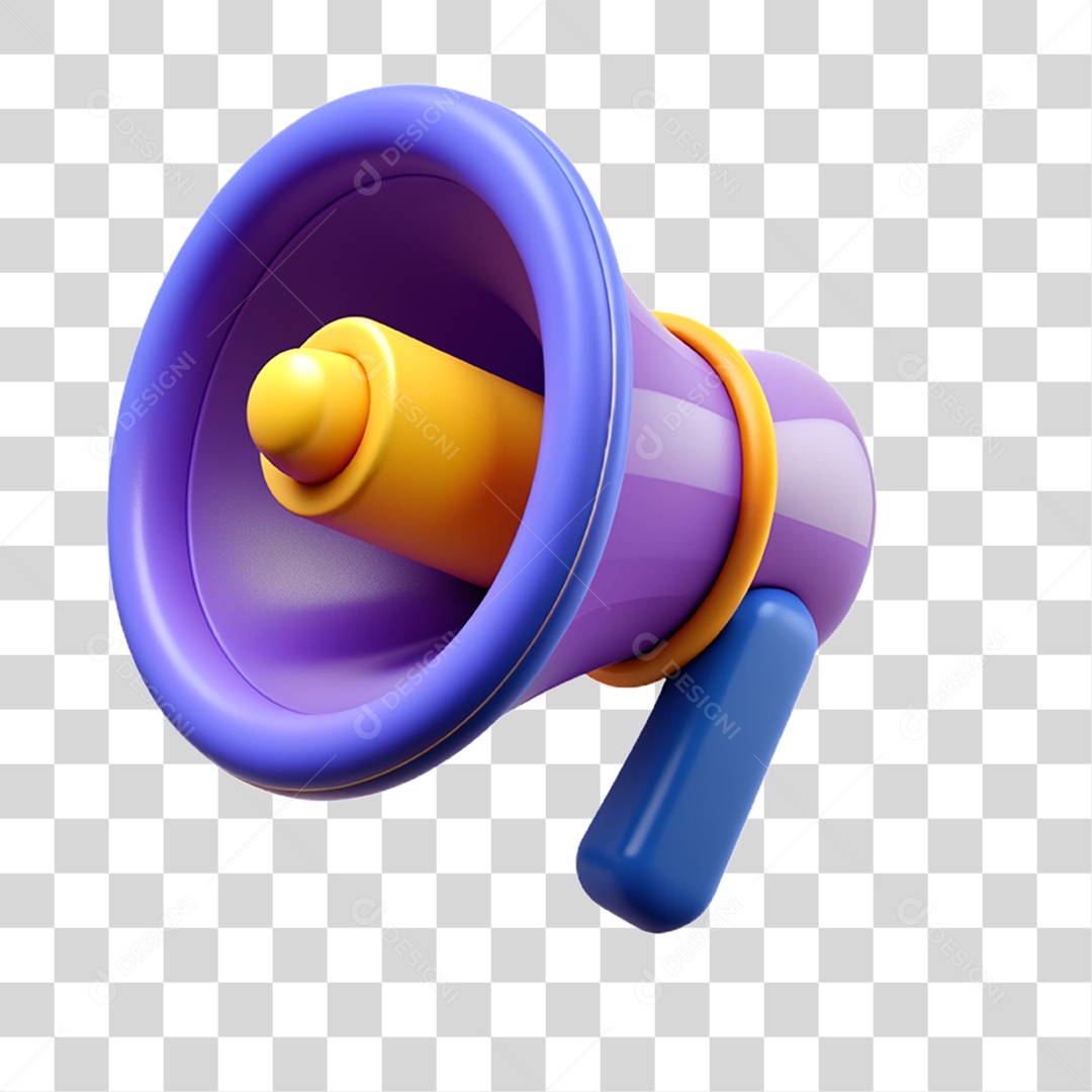 Mega Fone Alto Falante PNG Transparente