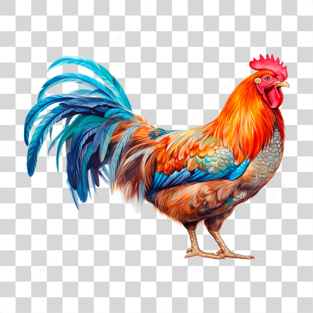 Galo PNG Transparente