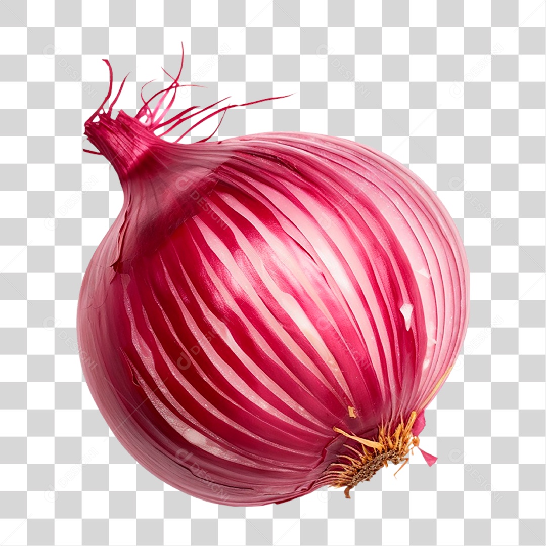 Cebola Roxa PNG Transparente