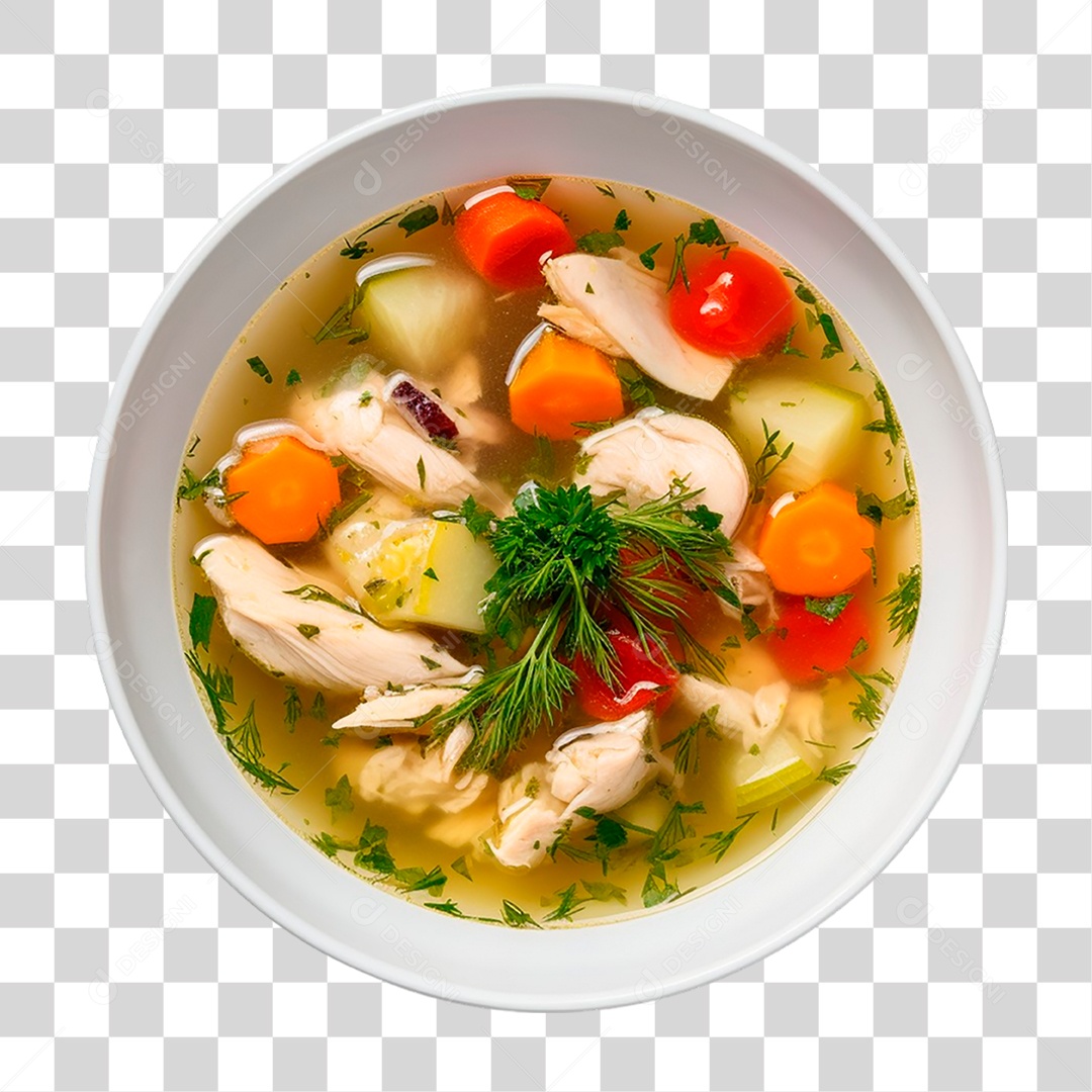 Sopa de Legumes PNG Transparente
