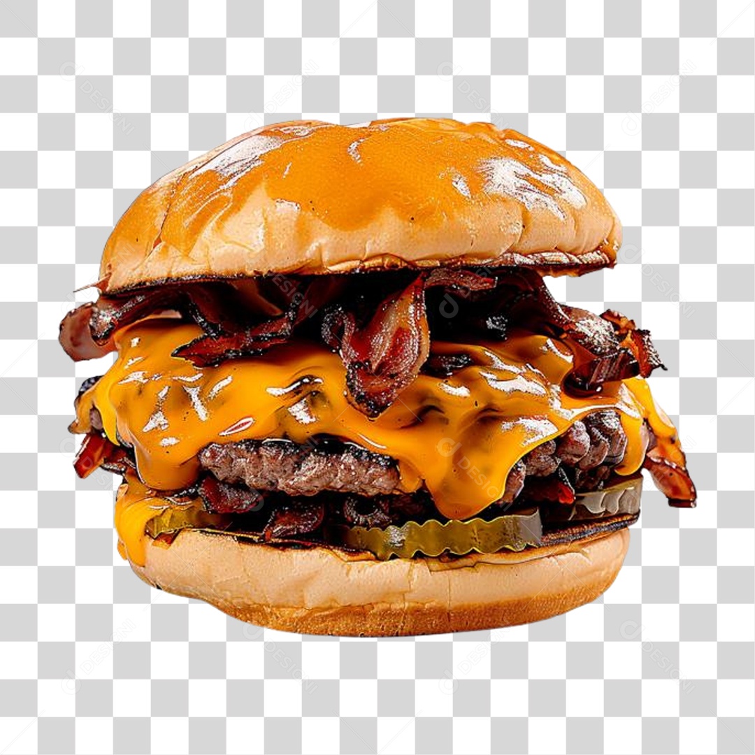 Hambúrguer Lanche PNG Transparente