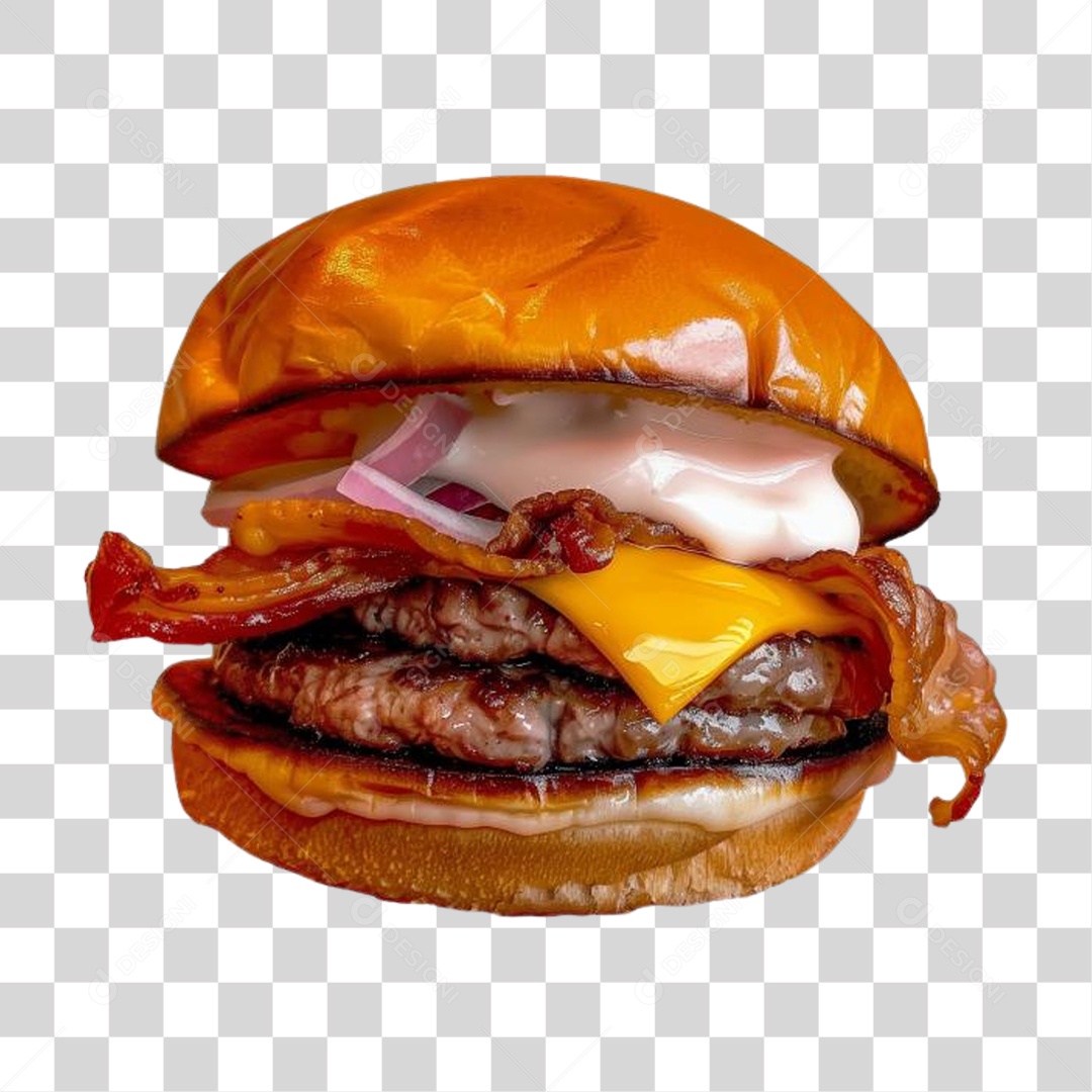 Hambúrguer Lanche PNG Transparente