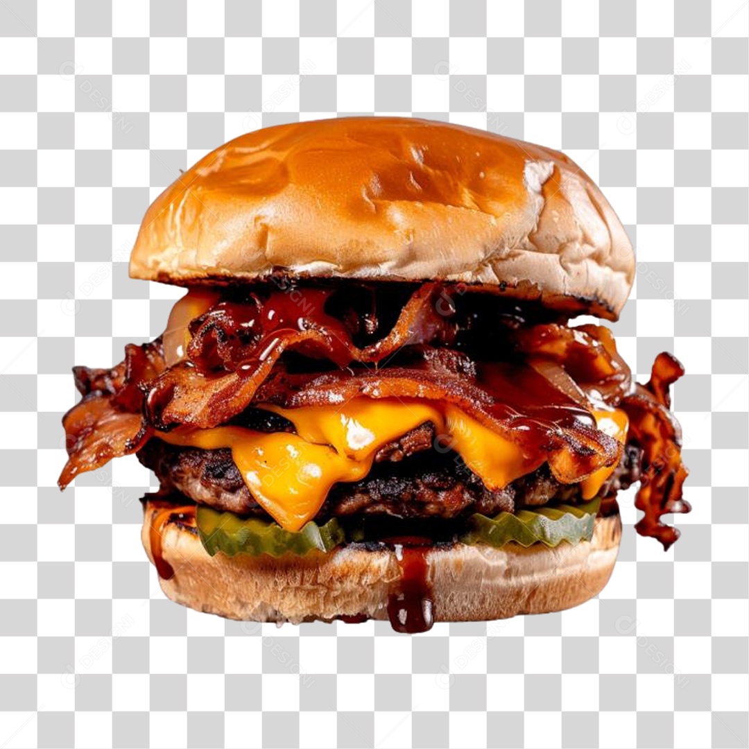 Hambúrguer Lanche PNG Transparente