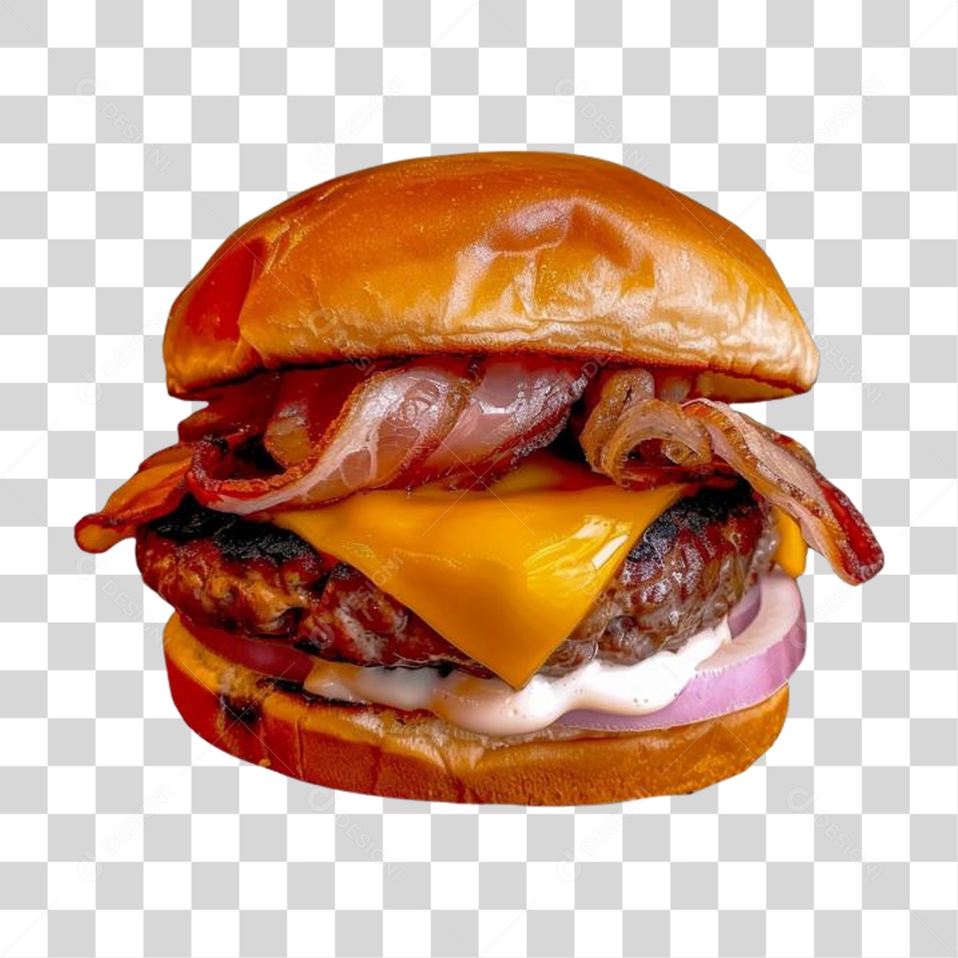 Hambúrguer Lanche PNG Transparente