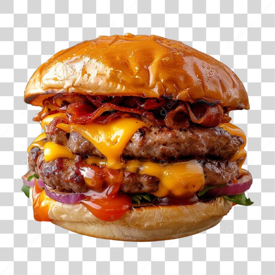 Hambúrguer Lanche PNG Transparente