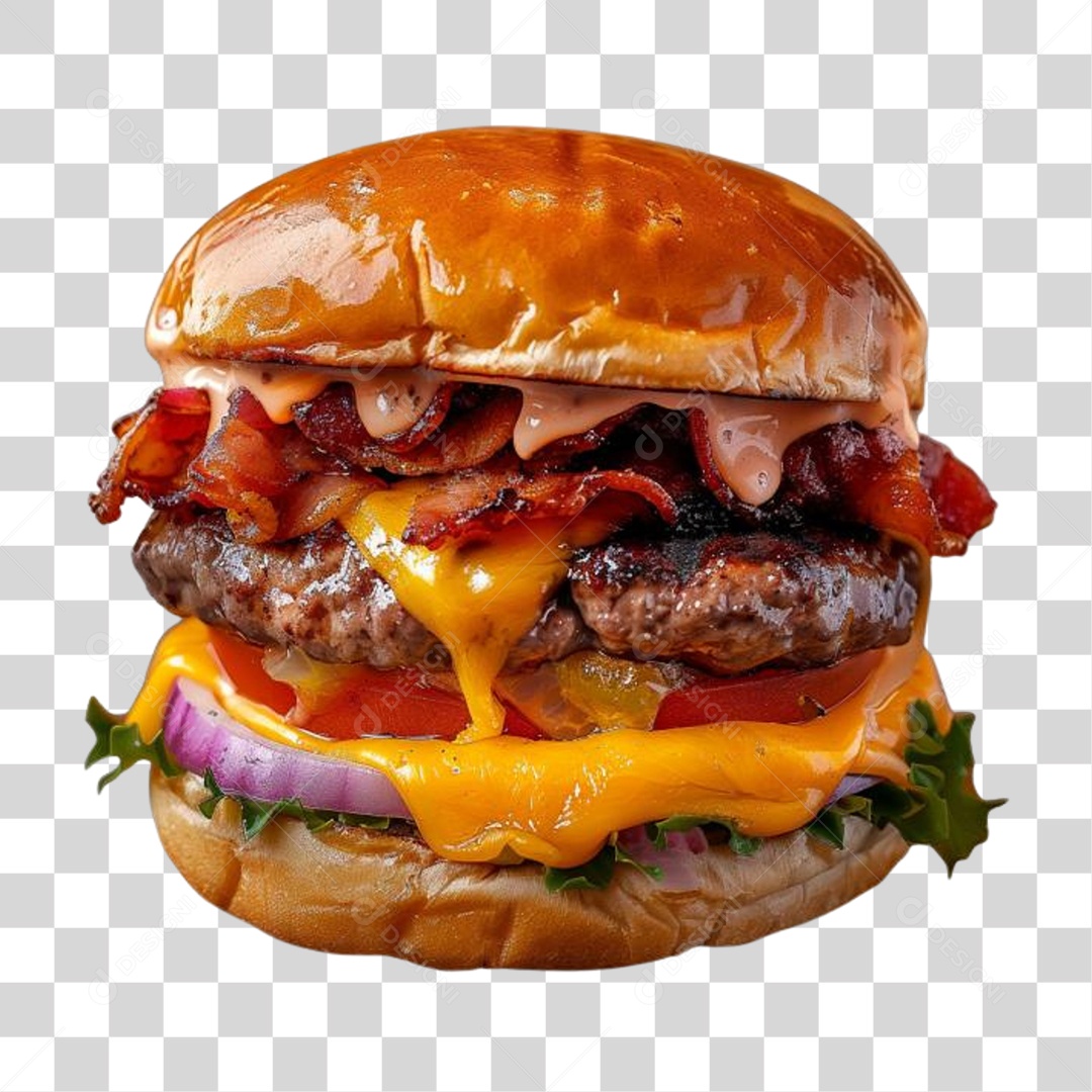 Hambúrguer Lanche PNG Transparente