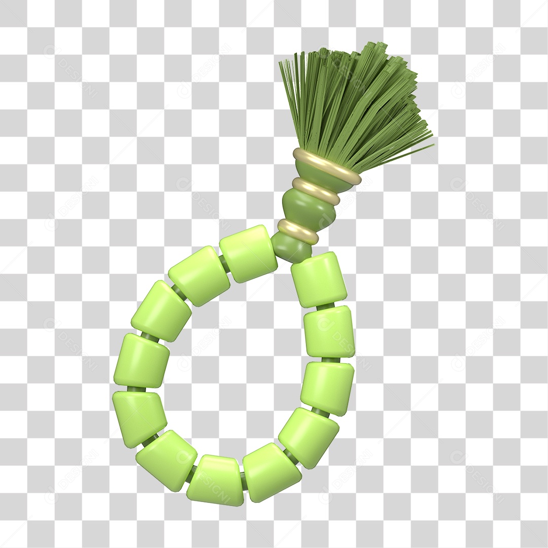 Ícone 3D Ilustração Islâmico do Ramadã PNG Transparente