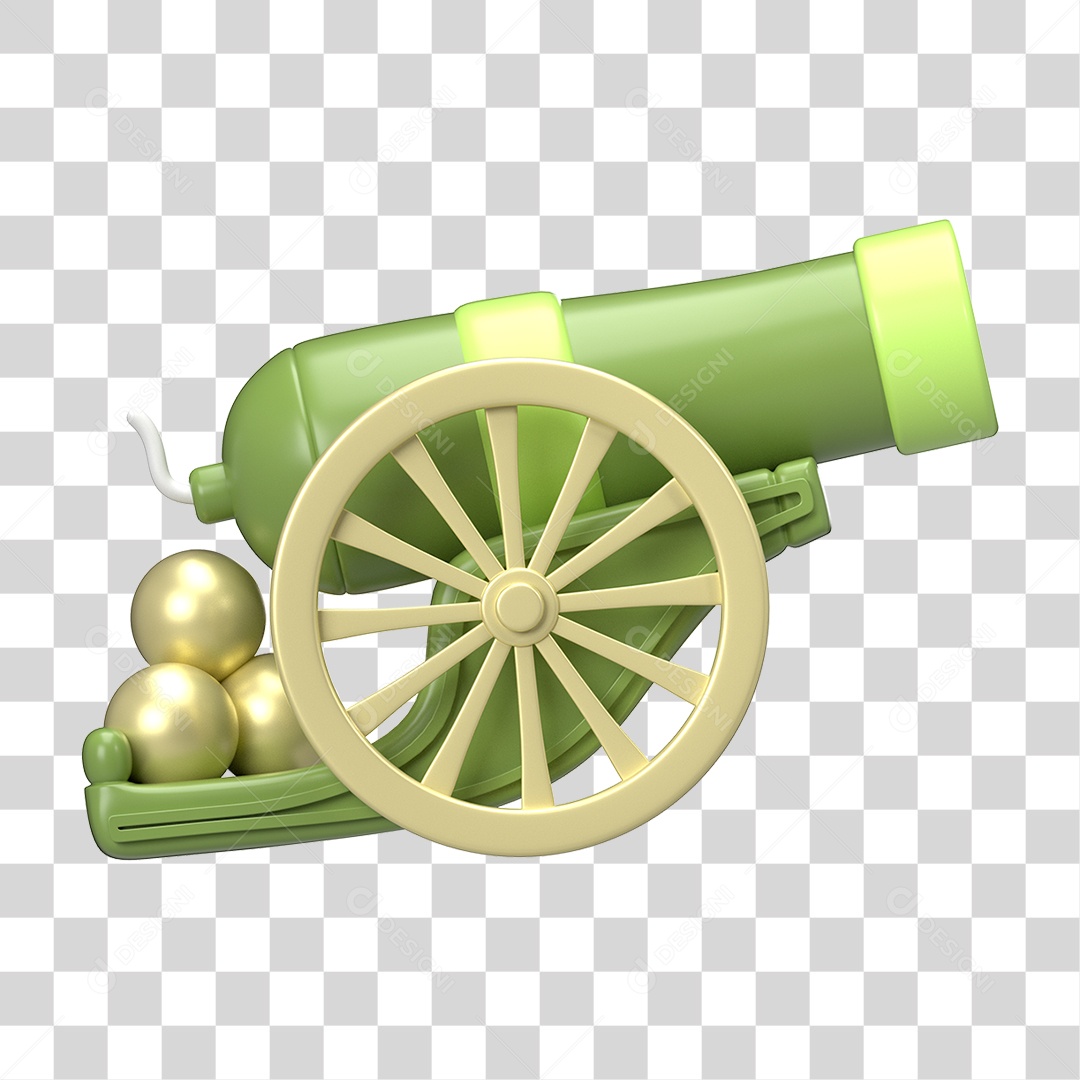 Ícone 3D Ilustração Islâmico do Ramadã PNG Transparente