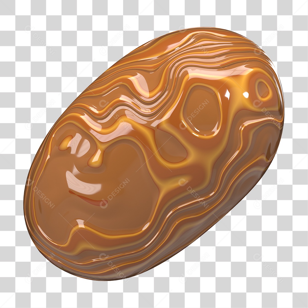 Ícone 3D Ilustração Islâmico do Ramadã PNG Transparente