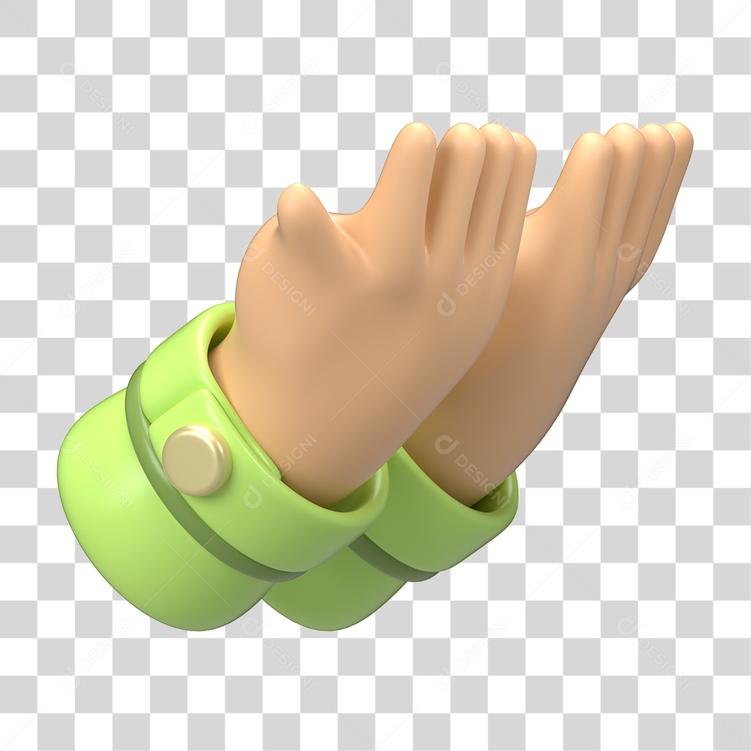 Ícone 3D Ilustração Islâmico do Ramadã PNG Transparente