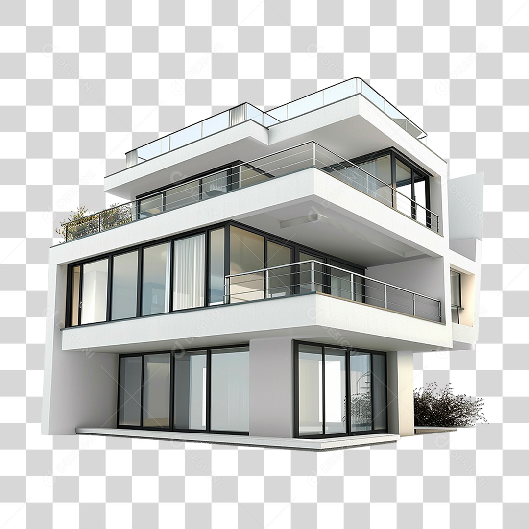 Casa de Luxo PNG Transparente