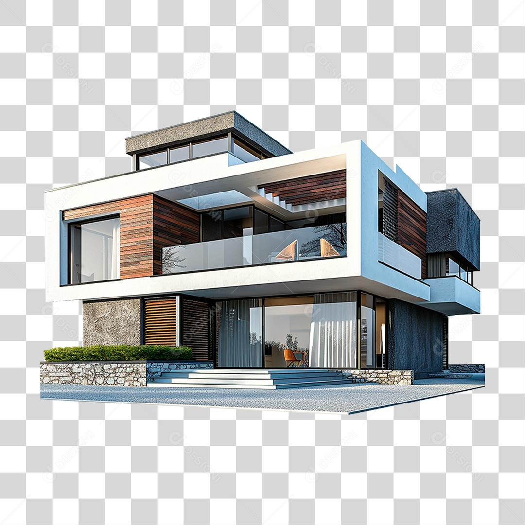 Casa de Luxo PNG Transparente