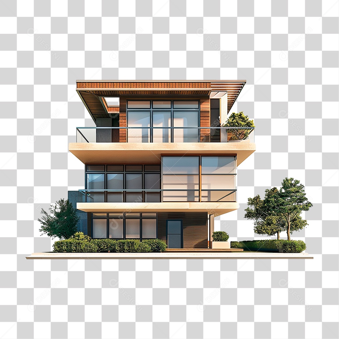 Casa de Luxo PNG Transparente