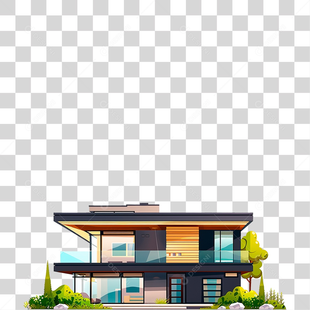 Casa de Luxo PNG Transparente