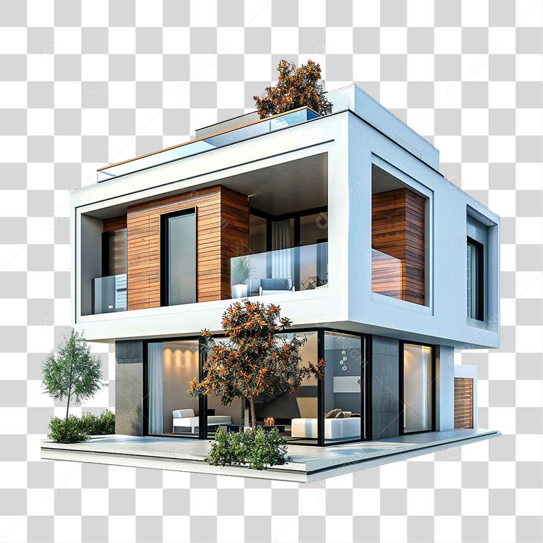 Casa de Luxo PNG Transparente