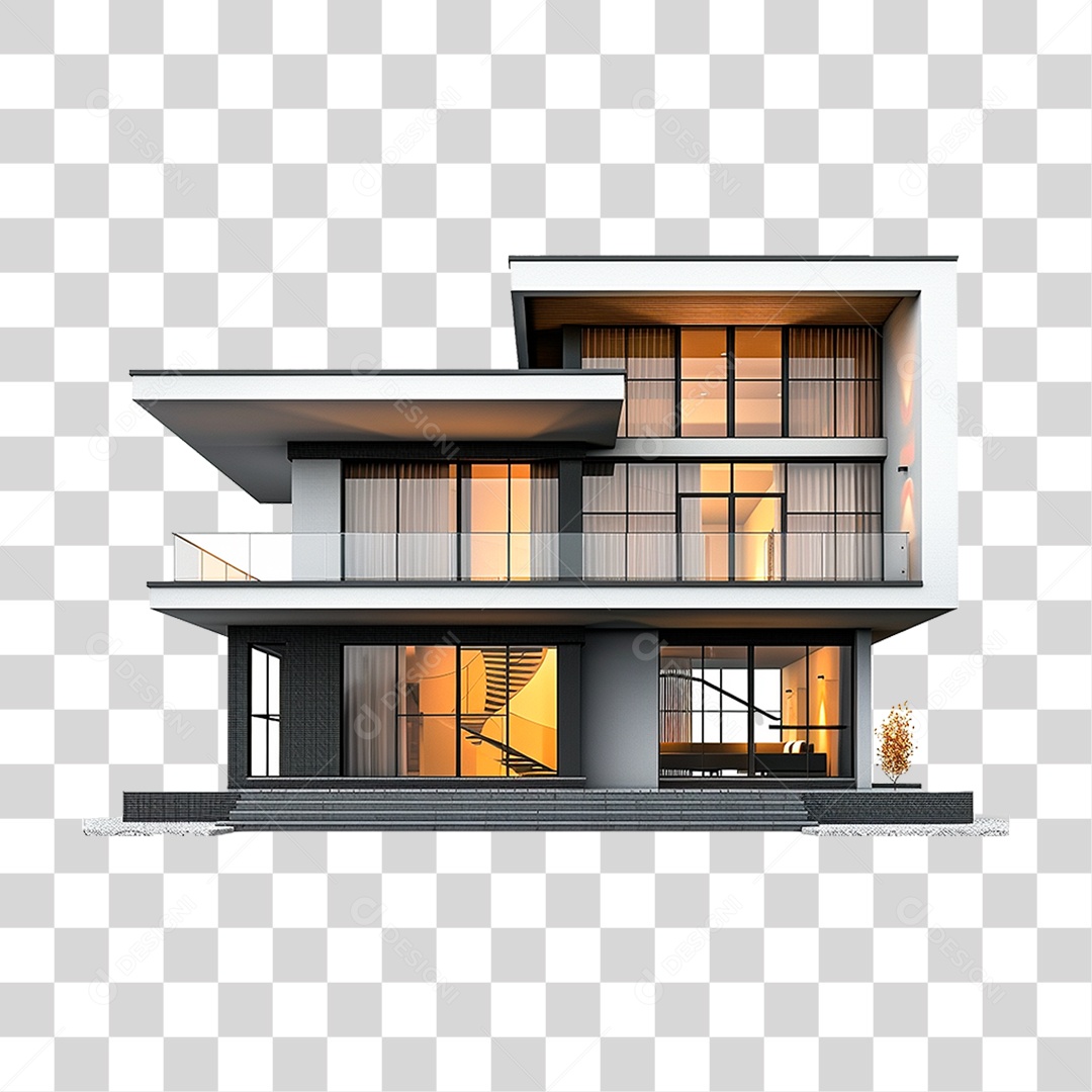 Casa de Luxo PNG Transparente