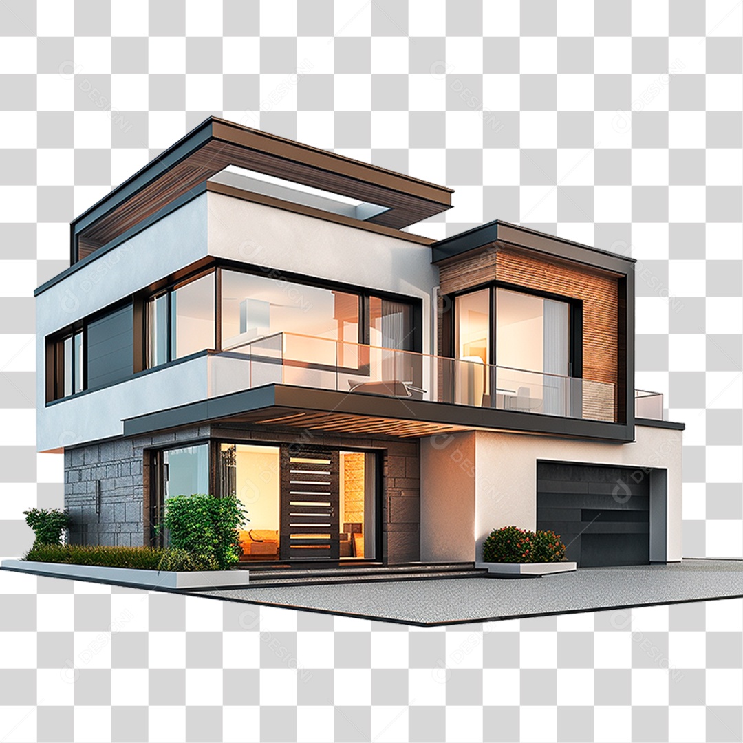 Casa de Luxo PNG Transparente