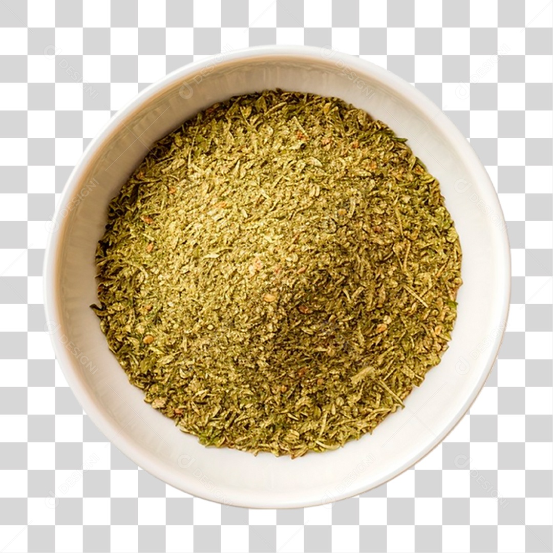 Tigela de Orégano PNG Transparente