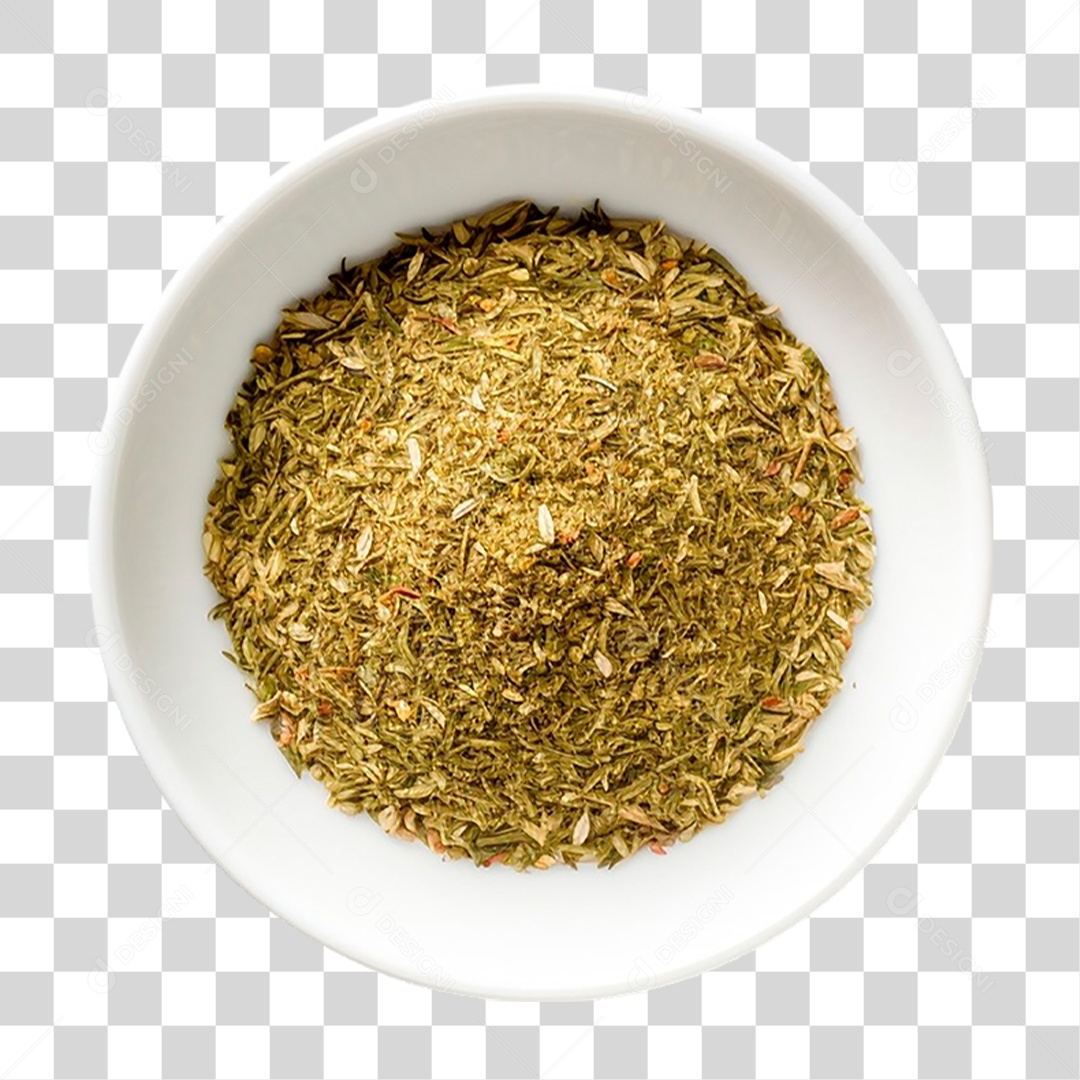 Tigela de Orégano PNG Transparente