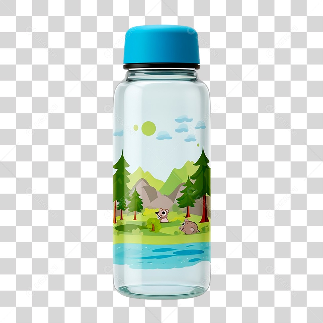 Garrafa de Água PNG Transparente