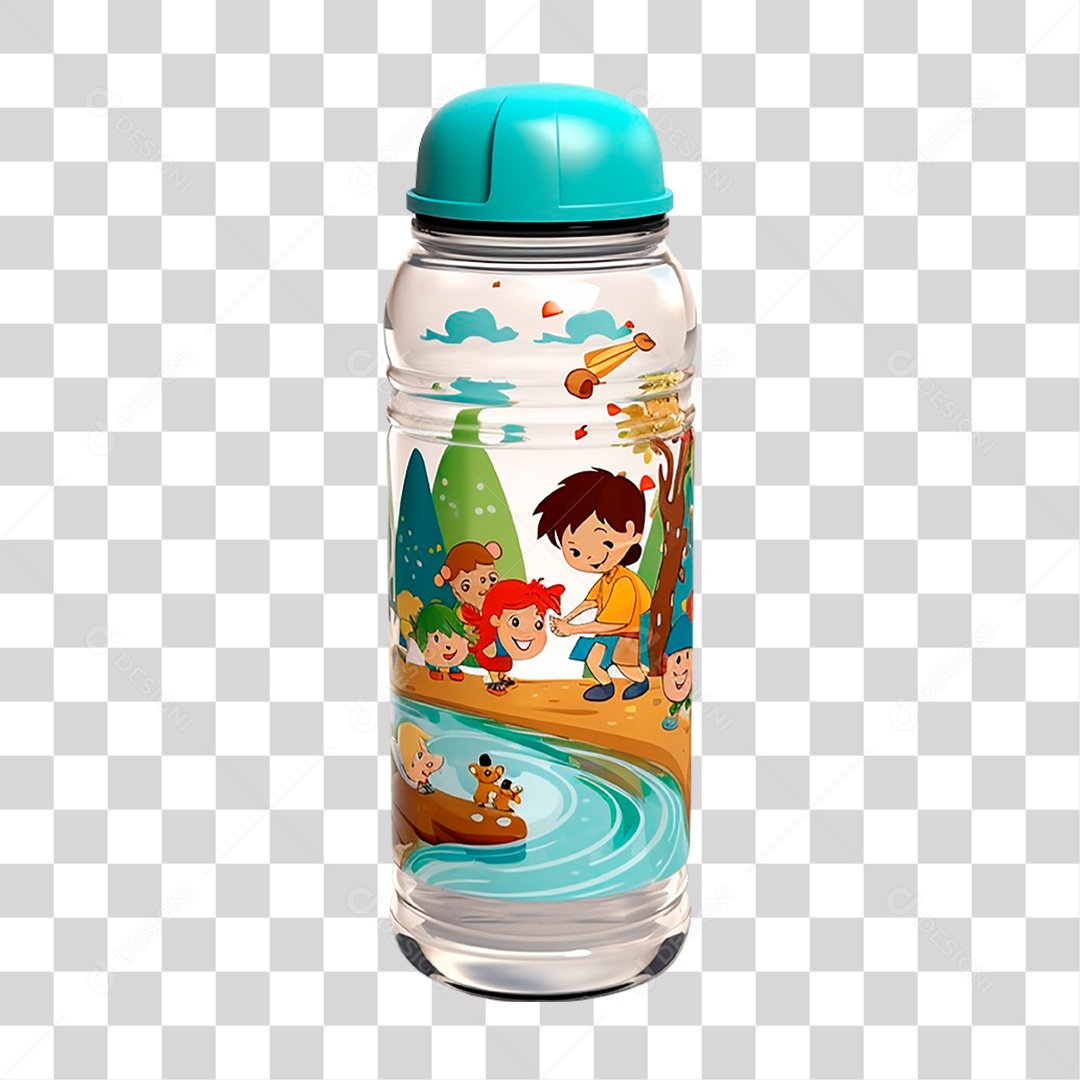 Garrafa de Água PNG Transparente