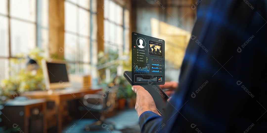 Pessoa de negócio empresária