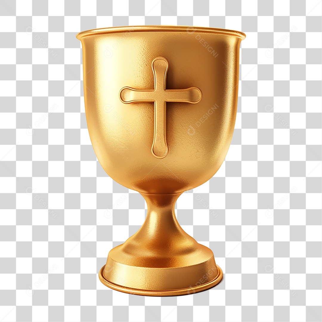 Cálice Taça Sagrada PNG Transparente