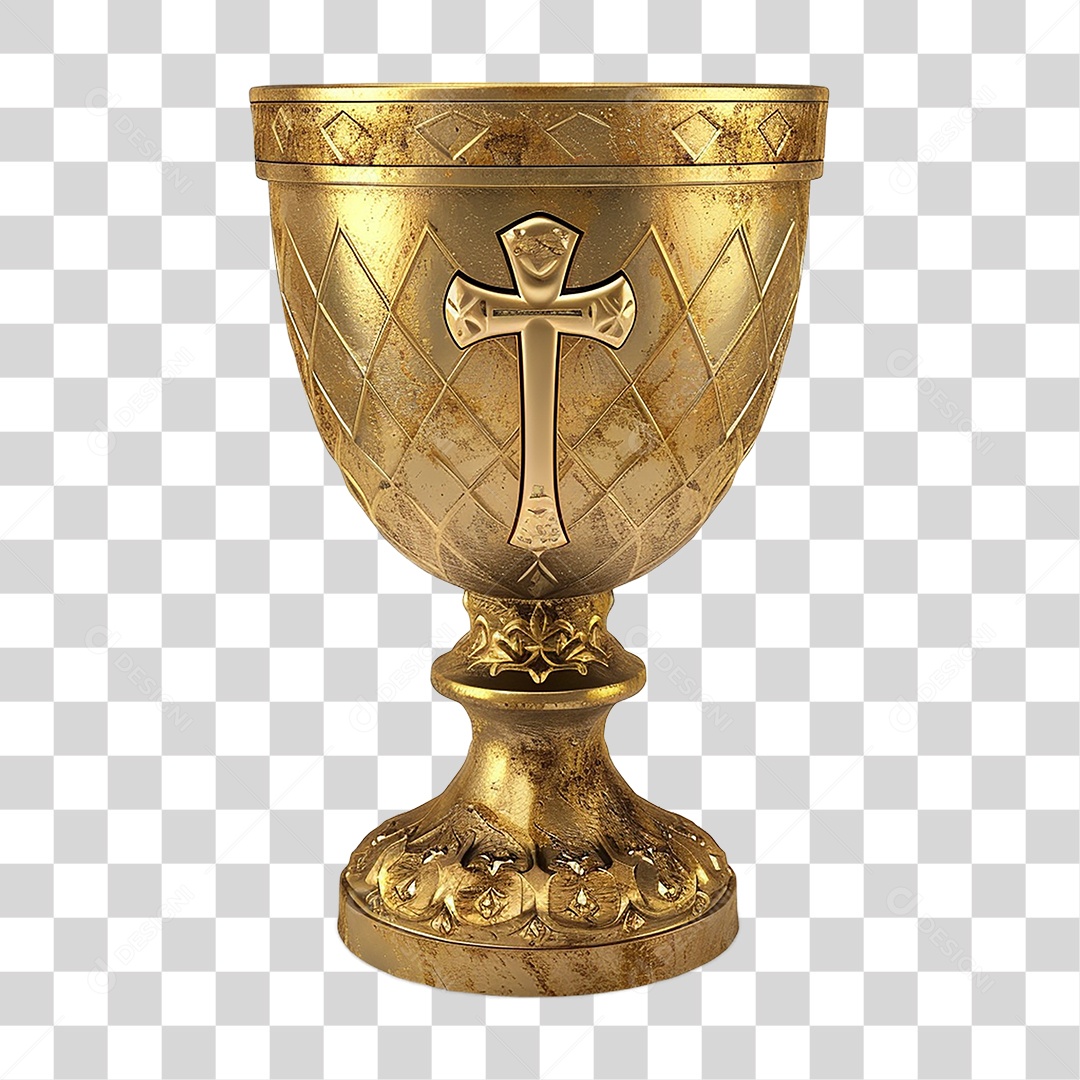 Cálice Taça Sagrada PNG Transparente