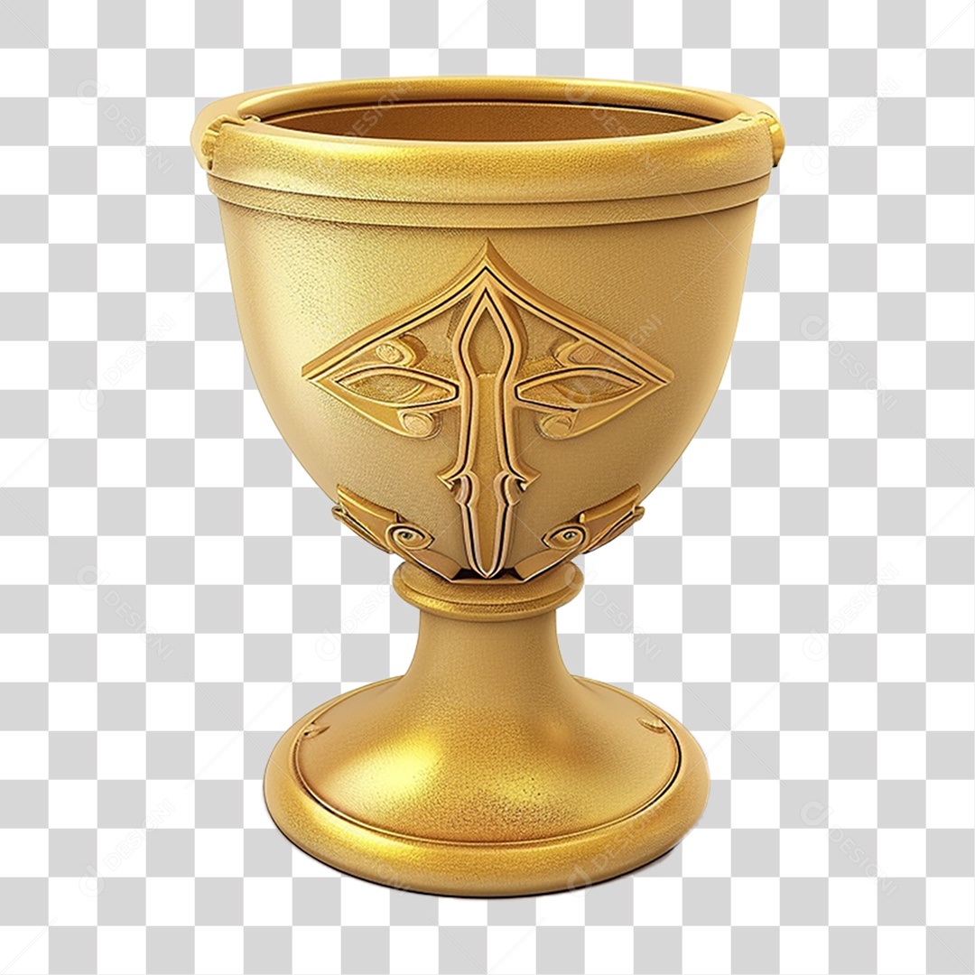 Cálice Taça Sagrada PNG Transparente