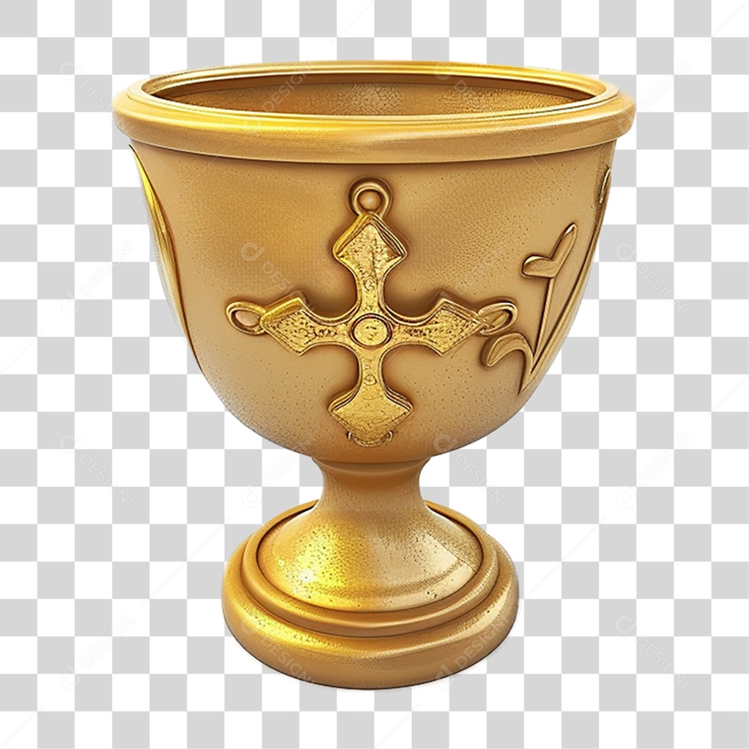 Cálice Taça Sagrada PNG Transparente