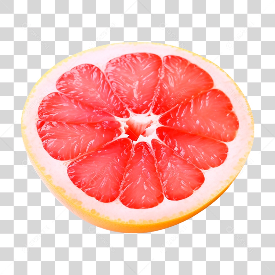 Laranja Partida Ao Meio PNG Transparente