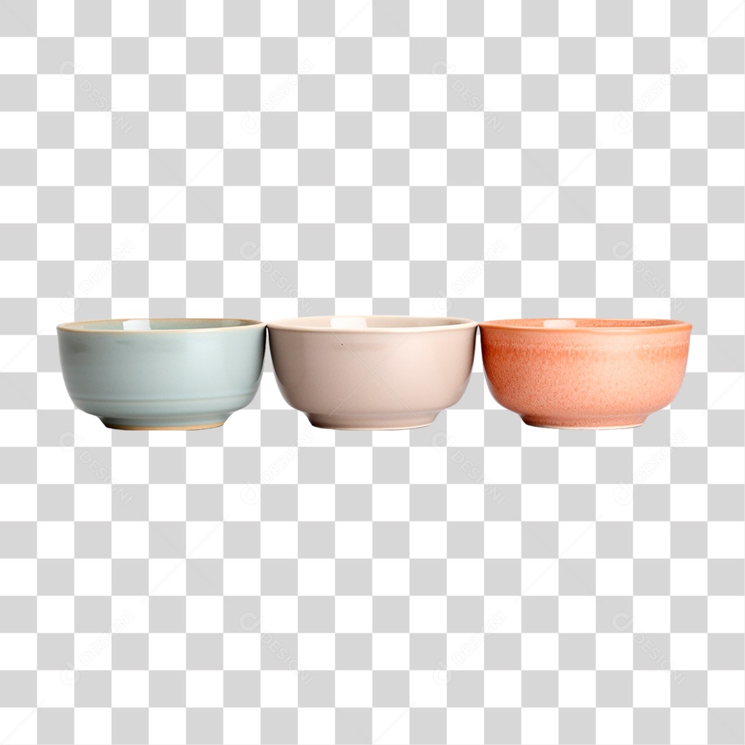 Tigelas de Cerâmica PNG Transparente