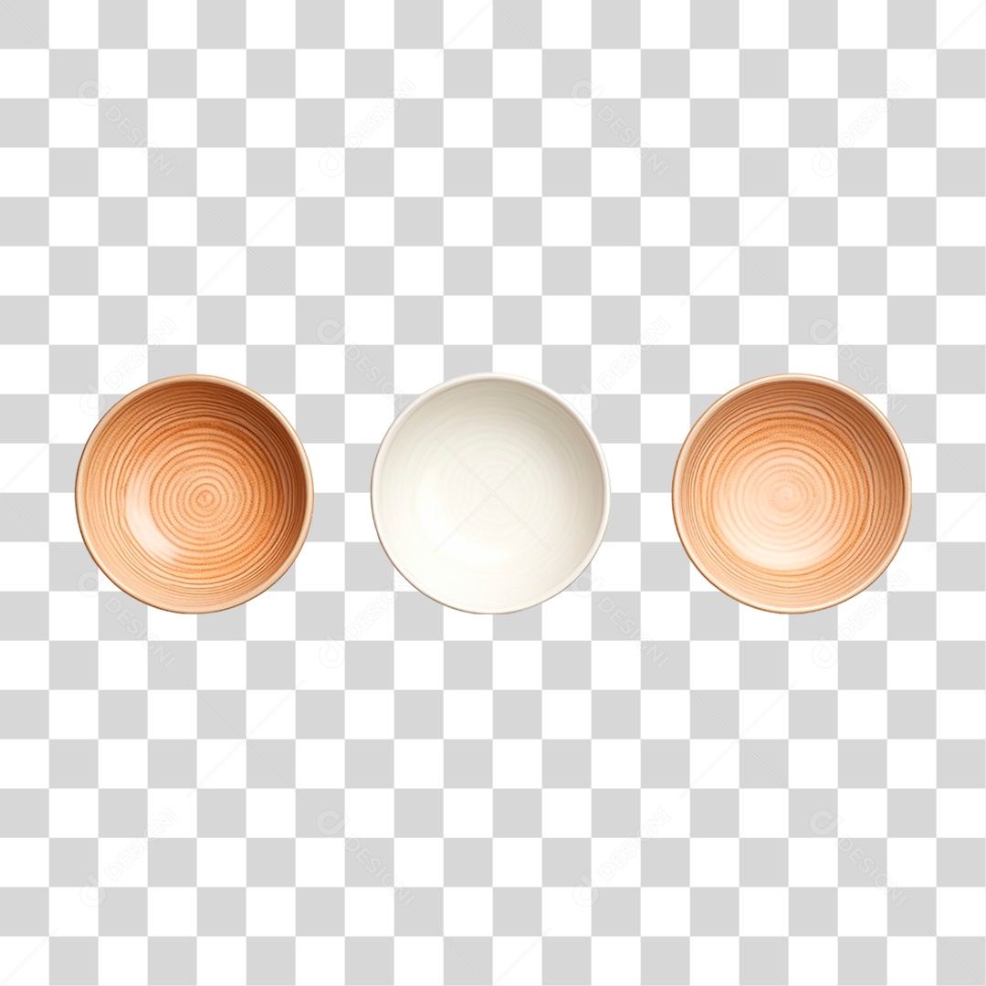 Tigelas de Cerâmica PNG Transparente