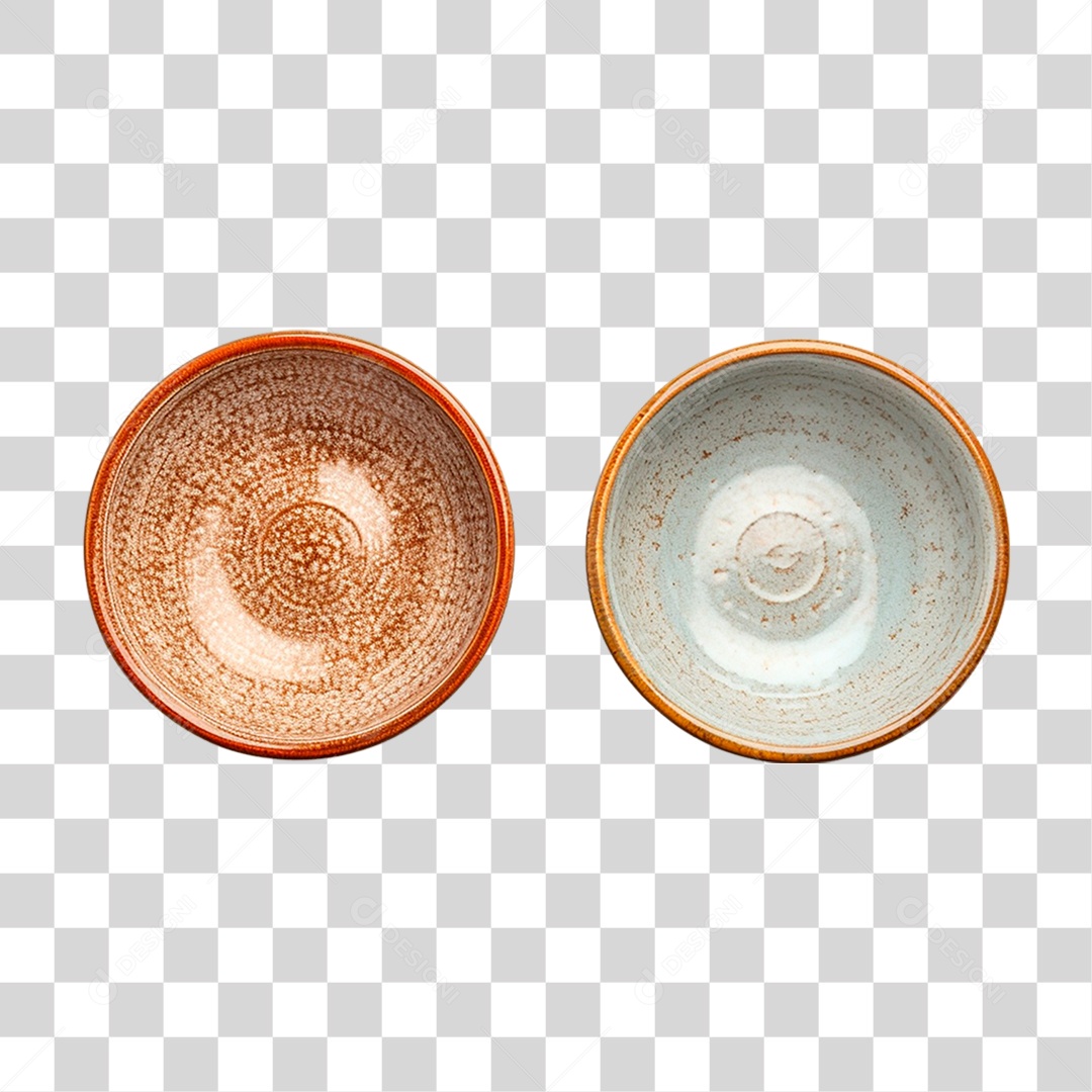 Tigelas de Cerâmica PNG Transparente