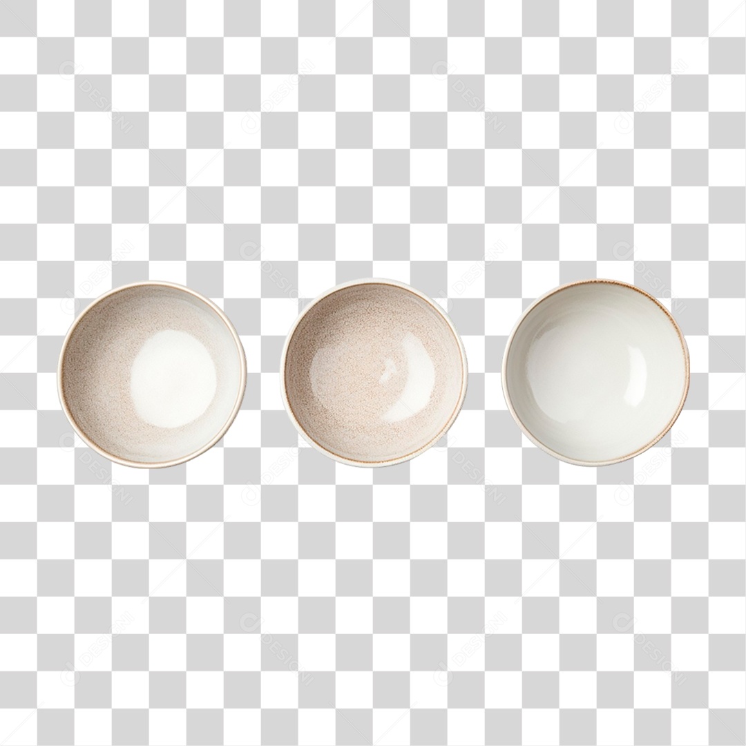 Tigelas de Cerâmica PNG Transparente