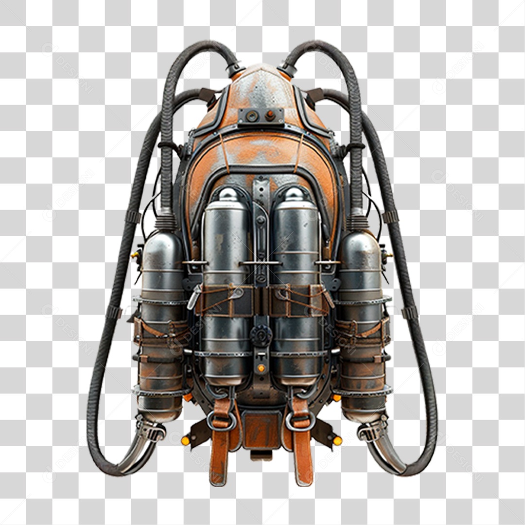 Mochila a Jato PNG Transparente